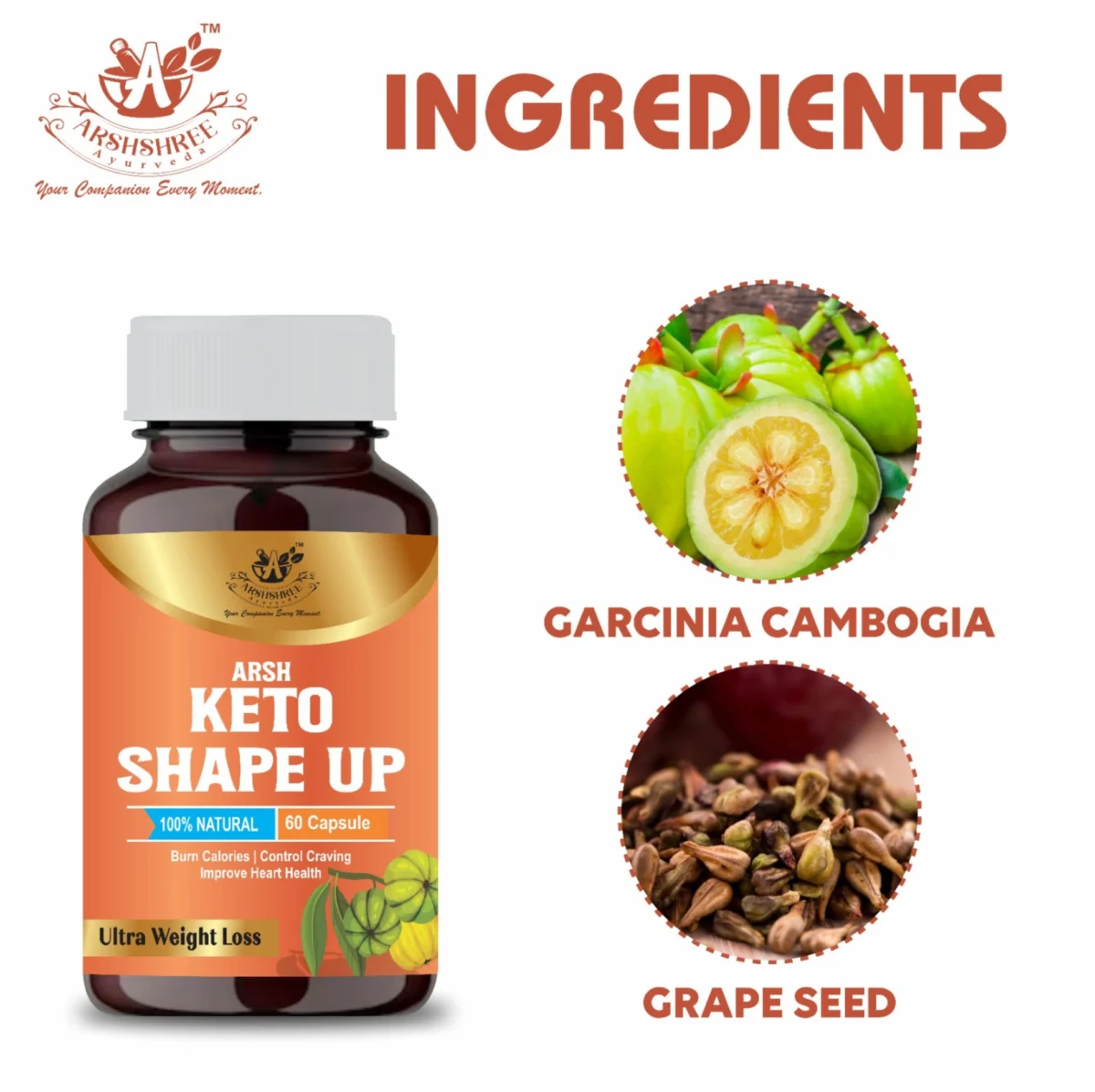 Keto Shape Up Capsule – Ayurvedic Medicine for Slim Body in India - Image 4