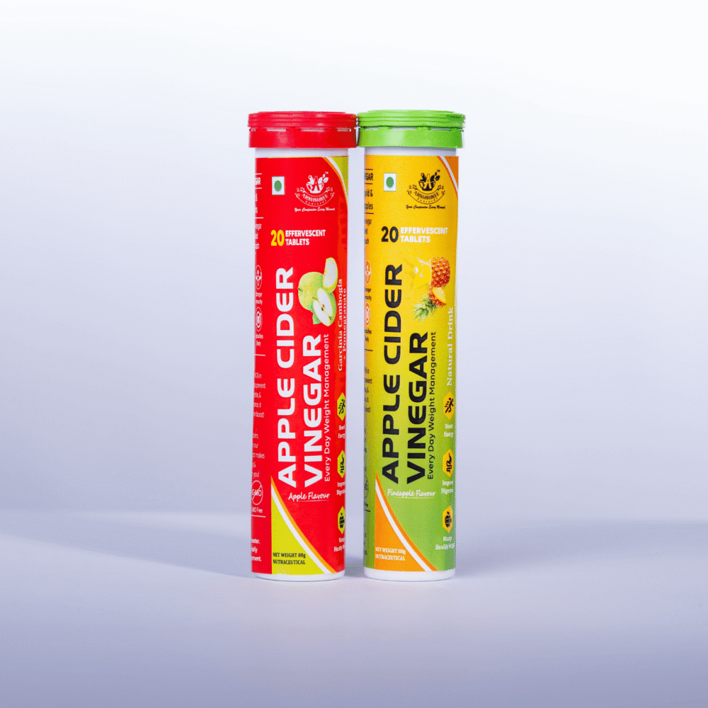 1 GREEN ACV TABLET + FREE 1 RED ACV TABLET